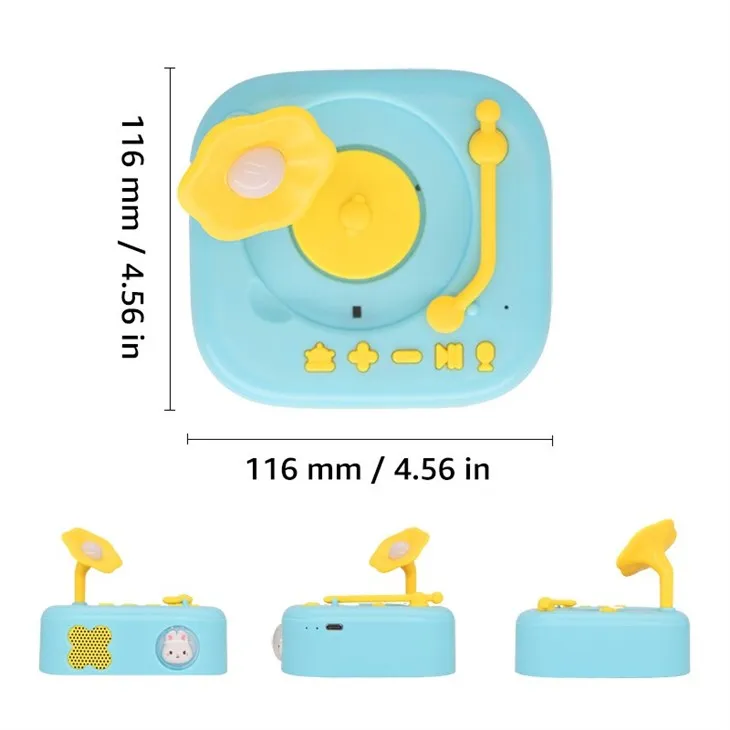 Kid Record Player Kids Turntable Toy Music Box Record Player Record Player Music Box Music Box Recorder Record Player Kids FP Record Player
